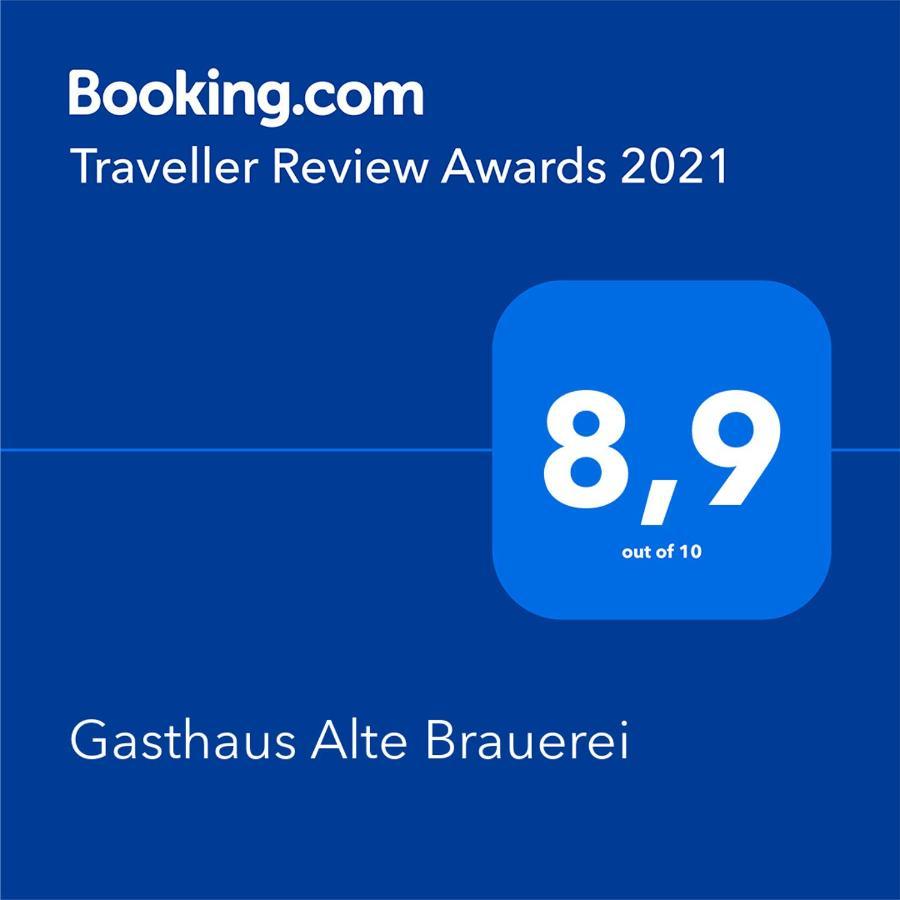 Gasthaus Alte Brauerei エッテンハイム エクステリア 写真